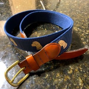 J Press Needlepoint & Canvas Belt